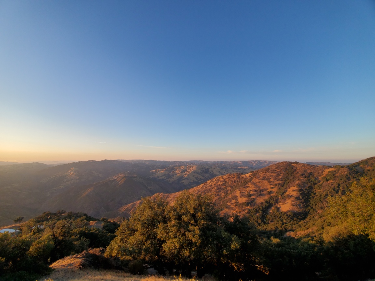Lick observatory hills